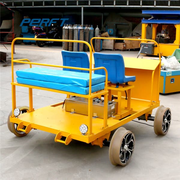120 Tons Electric Flat Cart For Coils Material Foundry Plant